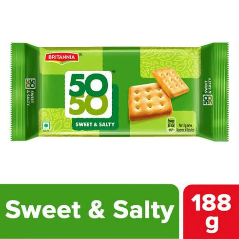 Britannia 50-50 Sweet & Salty Biscuits